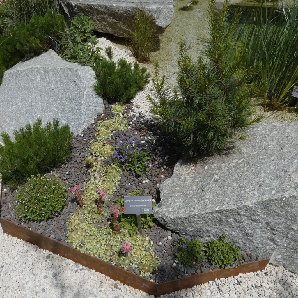 Faszinierende Gartengestaltung mit Steinen 11