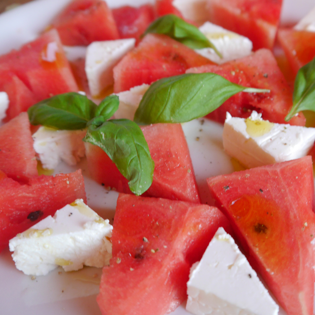 Rezept Wassermelone mit Feta und Pfeffer – so schmeckt der Sommer