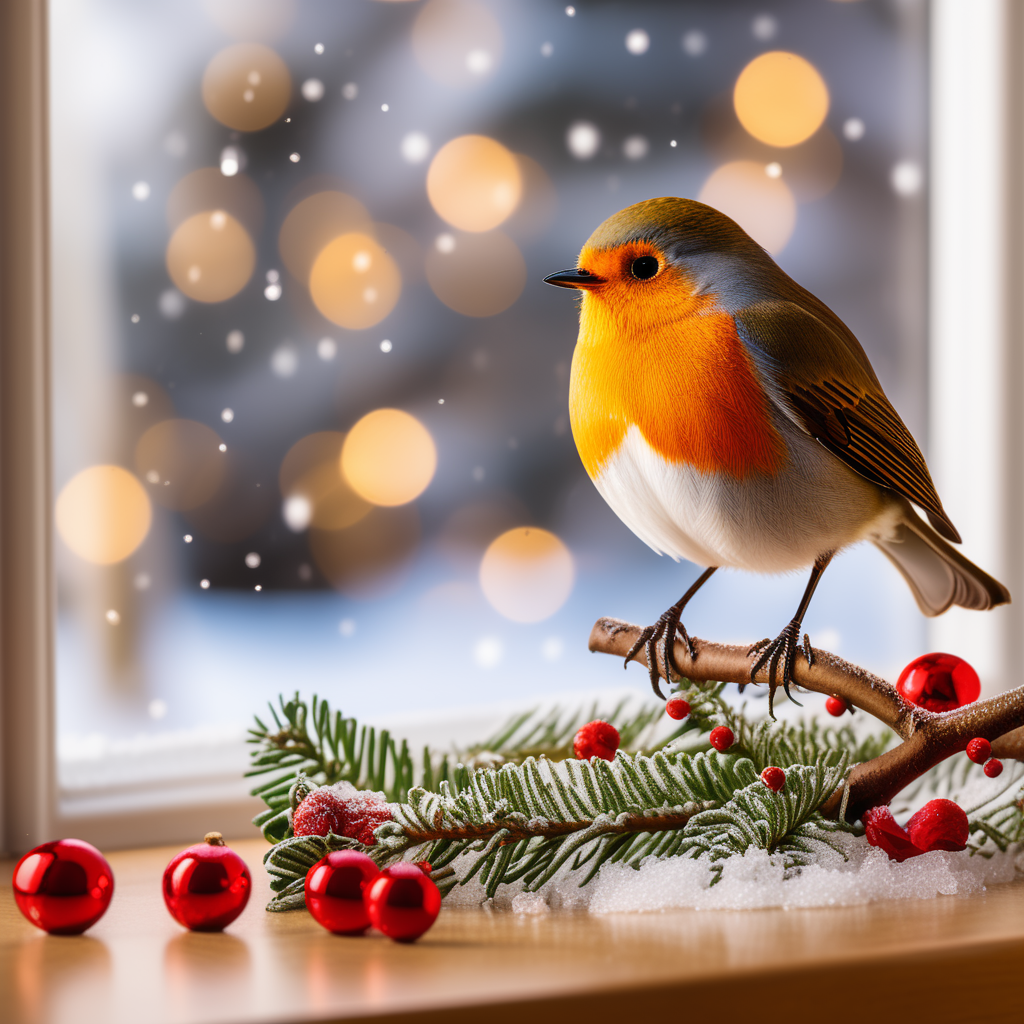 Das Rotkehlchen als Weihnachtsvogel: Tradition und Bedeutung 4